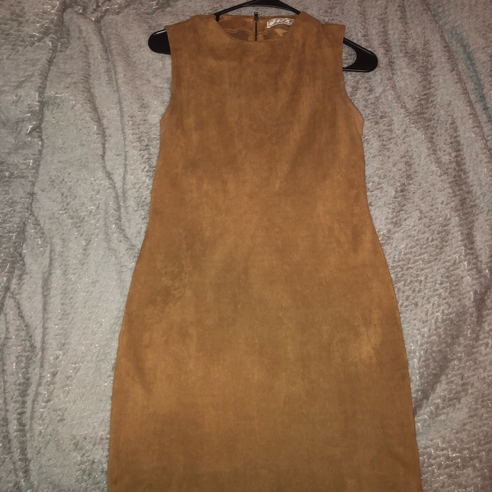 Chloe K suede mini dress size medium